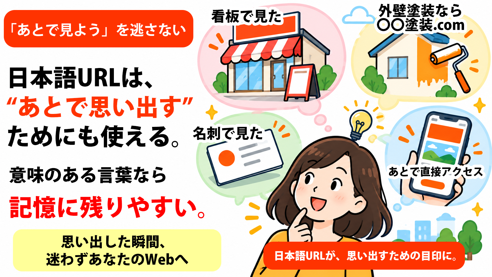日本語URLが、あとで思い出した時の目印になる仕組み
